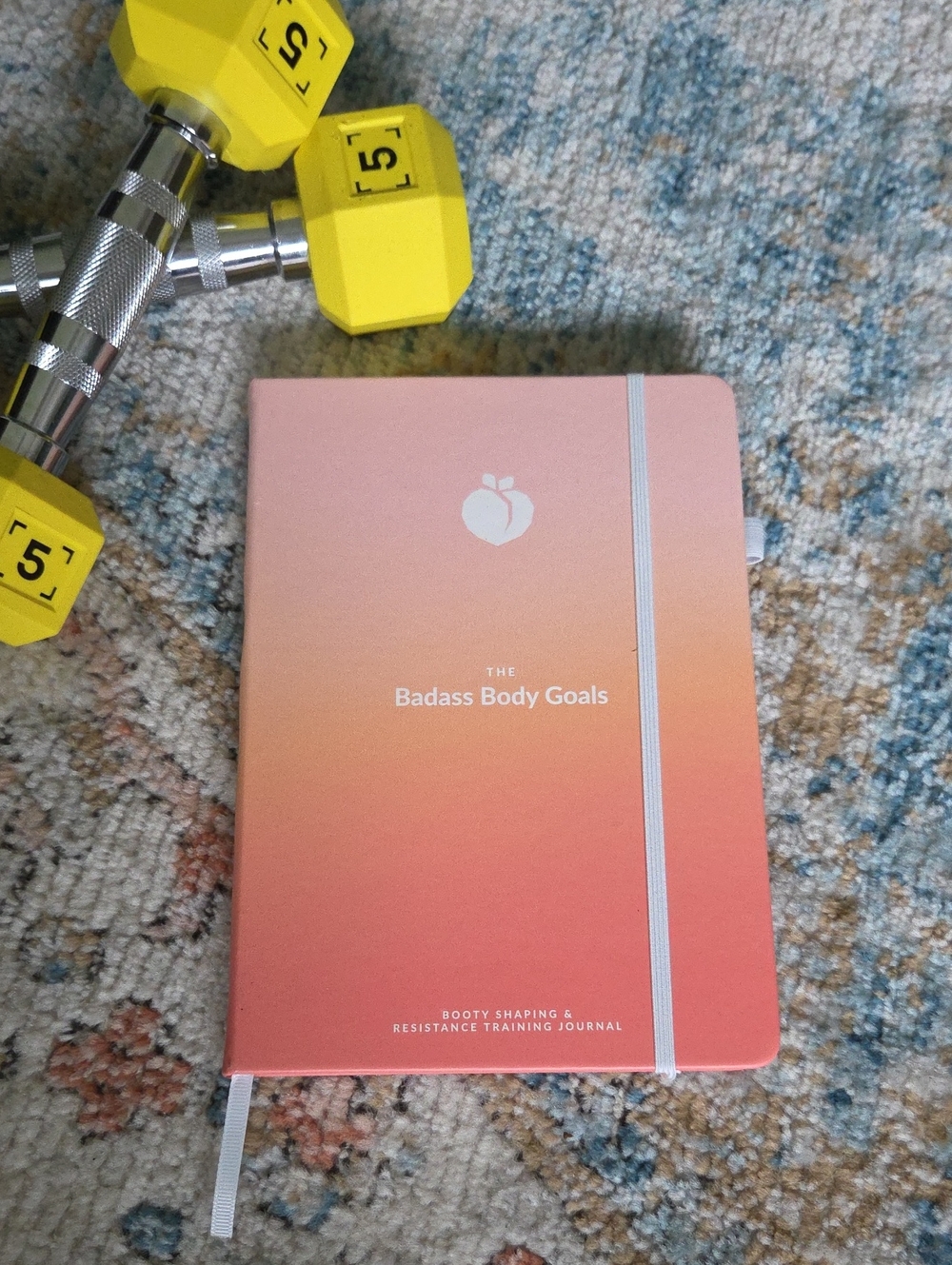 Badass Body Goals Fitness Training Journal By Habitnest (No Resistant Band)